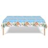 Christmas-themed Party Tableware, Snowflake Paper Cups, Paper Plates, Tissues, Tablecloths, Decoration and Scene Supplies