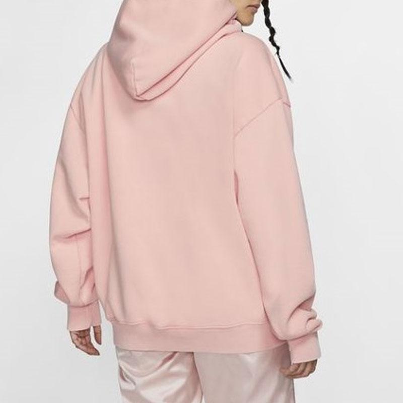 Nike x Olivia Kim Loose Fit Hoodie Women Tops Orange CT2021-697