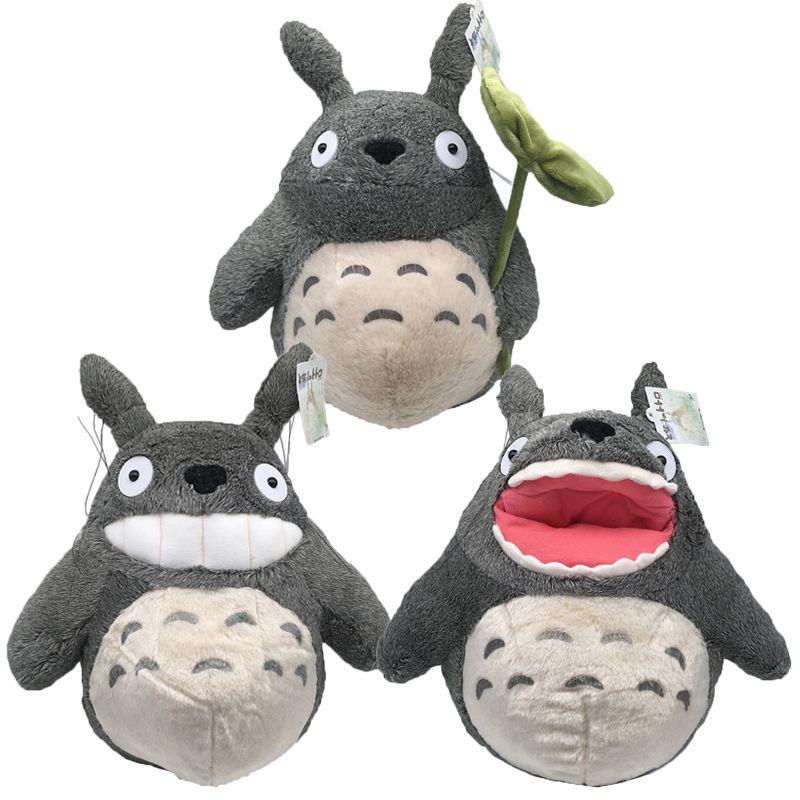 Adorable 14" My Neighbor Totoro Gray Plush Doll Soft Stuffed Animal Toy For Kids