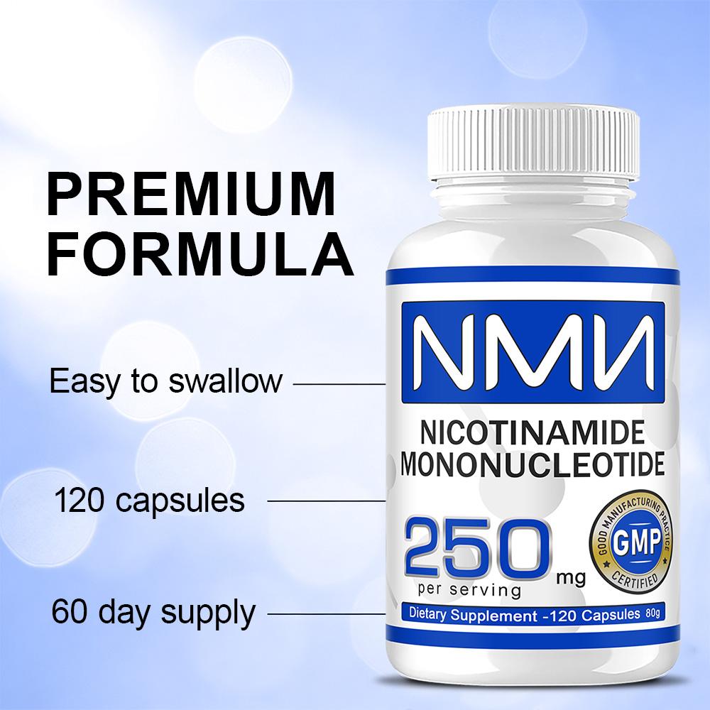 Bcuelov NMN Nicotinamide Mononucleotide Capsules 250mg Capsules