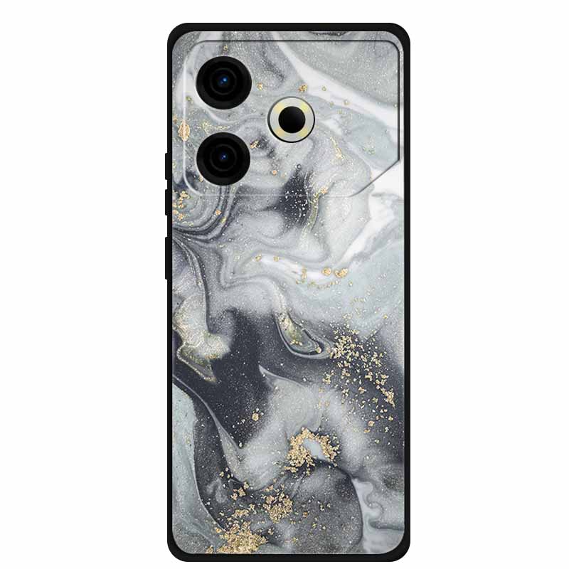 Phone Case For Tecno Pova6 Neo TPU Back Coque for Pova 6 Neo Marble Colour Soft Cover Protective Funda Luxury Silicone Shell