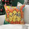 Cartoon animals Cushion Cover Inches Farmhouse Canticos Decor Home Throw Pillow Covers For Couch Decorations
