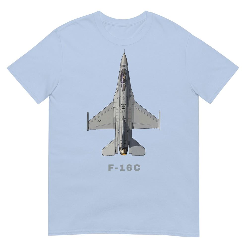 United States Military F16c Fighter Jet Tshirt S