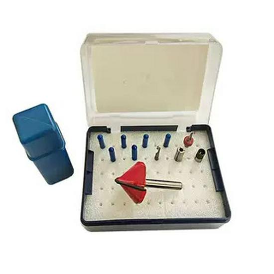 12-Piece Woodworking & Engraving Tool Set - Professional Accessories for Engraving Machines