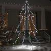 Christmas Cone Tree with 240 LEDs for Indoor Outdoor Use 118 X 180 Cm