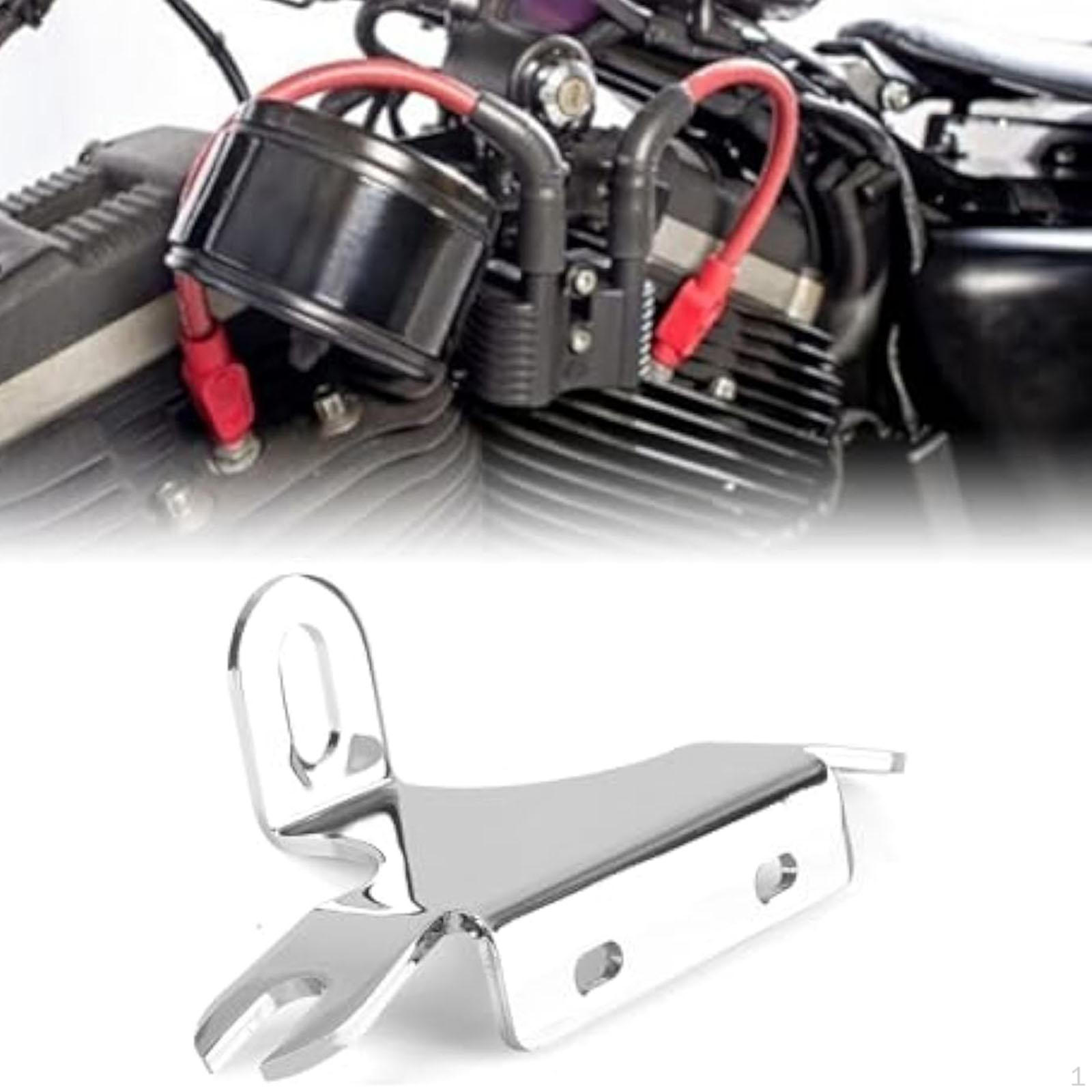 

Верхнее крепление двигателя мотоцикла, прочный кронштейн катушки зажигания мотоцикла Silvery