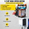 Table Mortiser, 1/2 HP, 1700 RPM, Bench Drill Press with Movable Workbench, Hollow Mortiser, for Drilling Round, Square, or Special Square Holes In