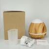 Wood Grain Aroma Diffuser with Seven-Color LED Humidifier