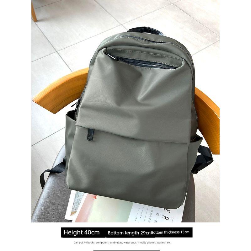 

Outdoor Casual Oxford Cloth Backpack Women s Travel Lightweight 2025 New Arrival Waterproof Large Capacity Fashion Commuter Backpack Army Green