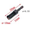 Hex Shank Carbon Steel Wood Plug Cutter Drill Bit for Woodworking