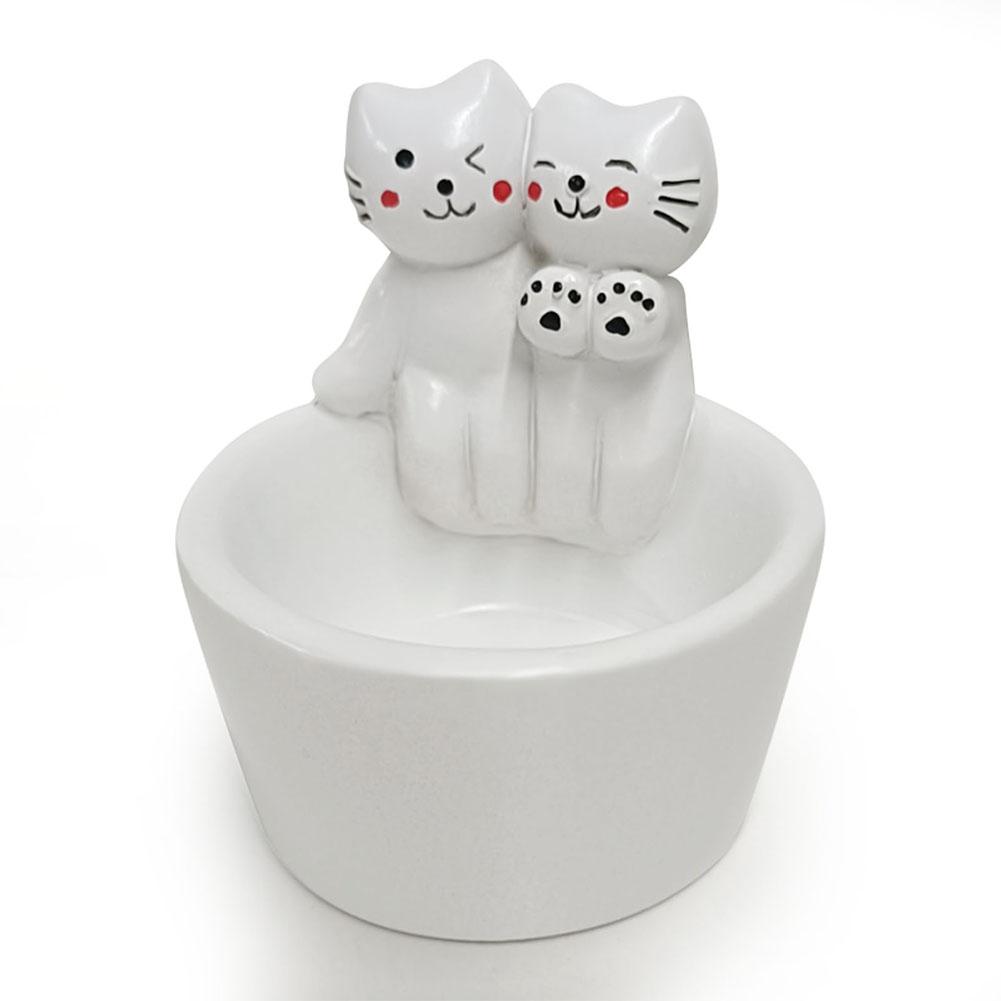 Cat/Dog/Rabbit/Fox Animal Candle Holder Warming Paws Aromatherapy Holder Cute Scented Light Holder Cartoon for Home Decor