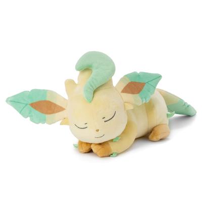 TAKARATOMY A.R.T.S Pokemon Sleep Friend Plush Toy S Leafeon Width Approx. 36cm
