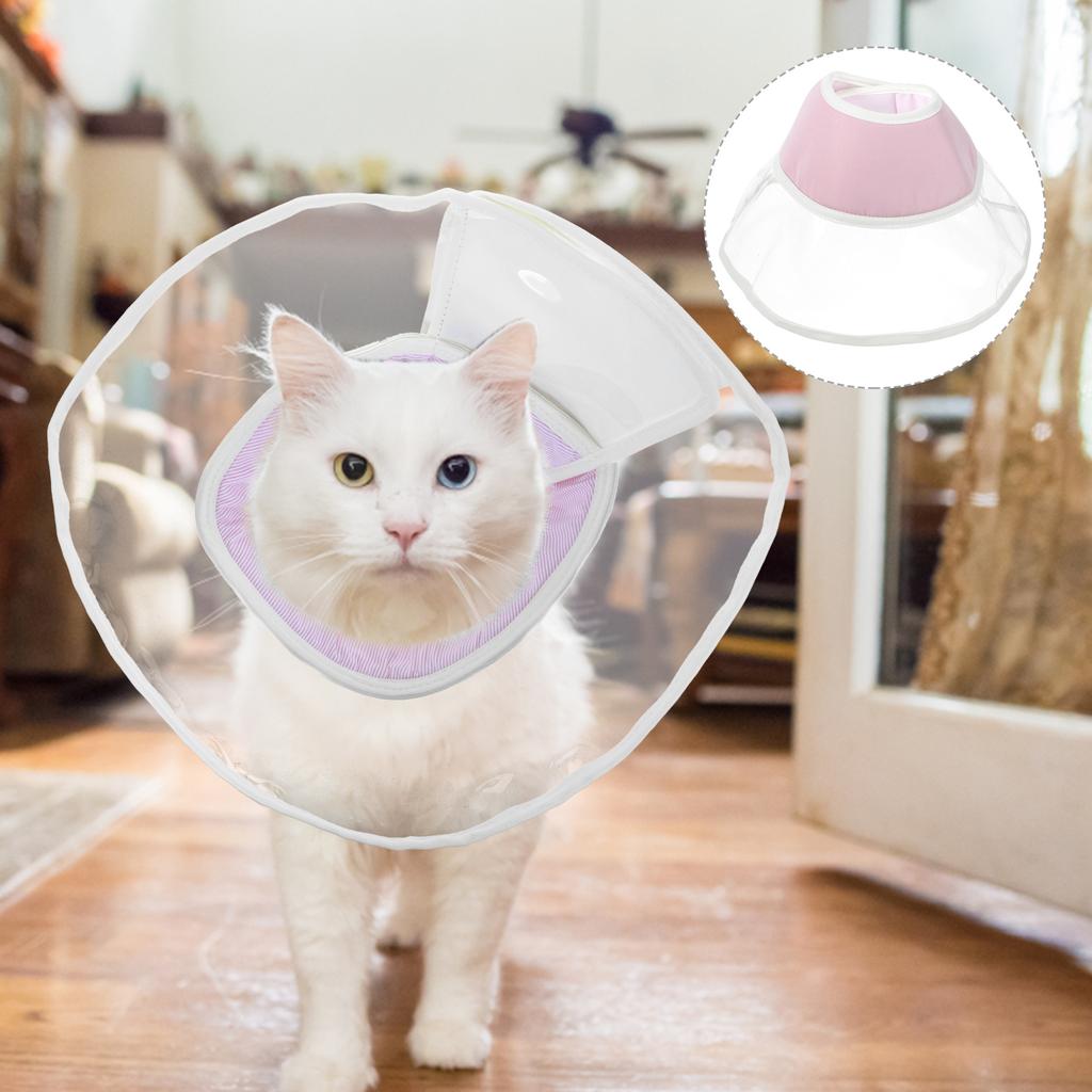 Soft Conical Collar Breathable Pet Recovery Necklace Post Surgery Anti Licking Scratch Dog Accessories