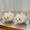 Keyrings Memorial Rabbit Hair Collector Transparent Rabbit Hair Storage Box  Backpack