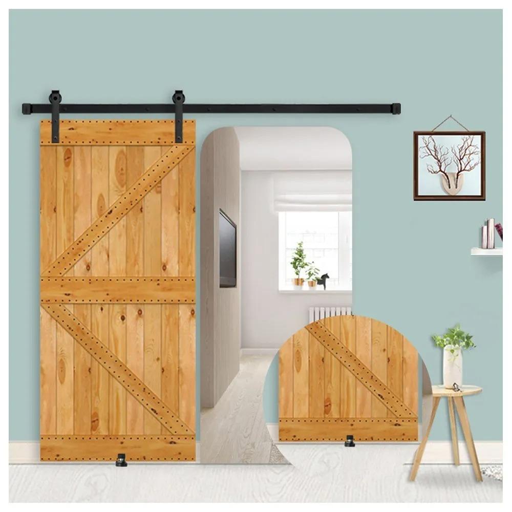 Sliding Door Stay Roller Wall Mount Doors Stopper Door Pulley Barn Door Floor Guide  Door Bottom