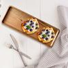 Japanese Style Wood Serving Tray Cheese Board Charcuterie Board Coffee Trays Rectangular Round Platter