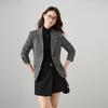 Women's Plaid Blazer Jacket