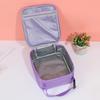 Heart-Shaped Rainbow Insulated Lunch Bag for Kids - Cute Cartoon Design