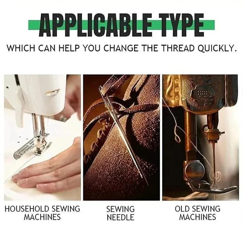 Automatic Needle Threader Elderly Guide Needle Threader Simple Device for DIY Machine Sewing Work Cross-Stitch Too Lwholesale