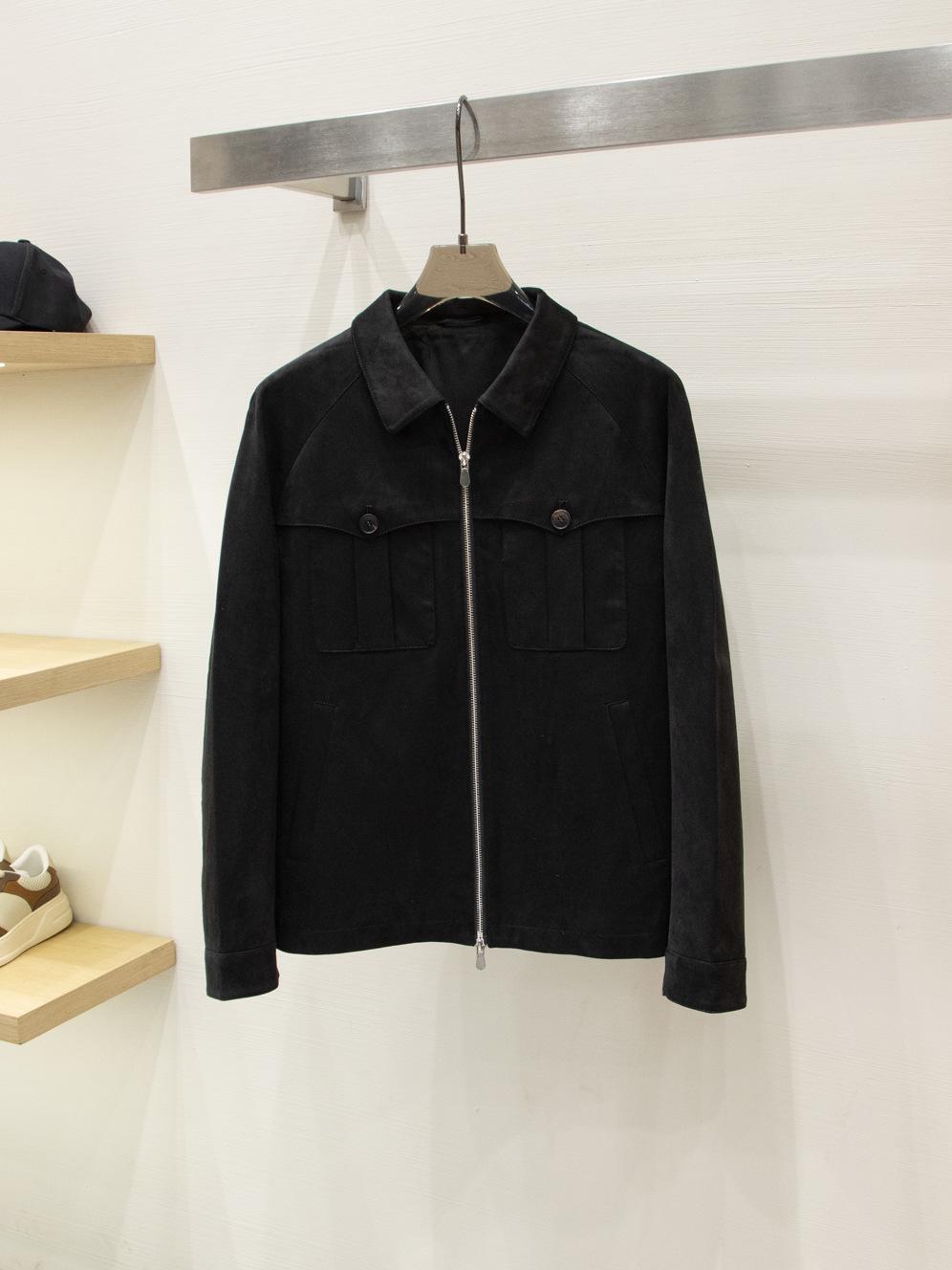 BC Издание: Мужская высококачественная замшевая мотоциклетная куртка L