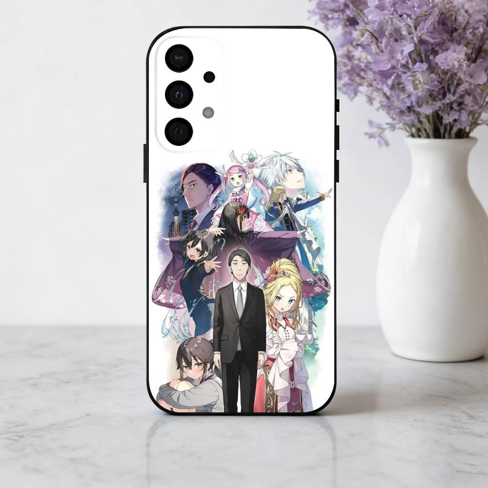 S-Sasaki and P-Peeps Phone Case For Samsung Galaxy A73,A72,A71,A70,A53,A52,A51,Others Soft Black Shell