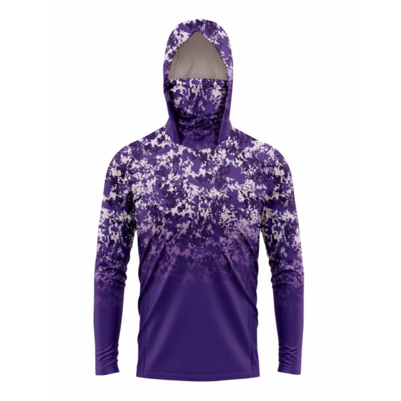New Hooded Mask Outdoor Sports Luya Fishing Clothes Quick-drying Breathable Hanging