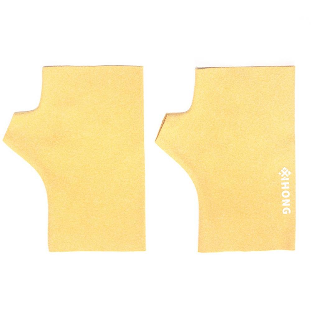 1 Pair Solid Color Wool Fingerless Gloves Women Open Finger Mittens New Nail Art Glove