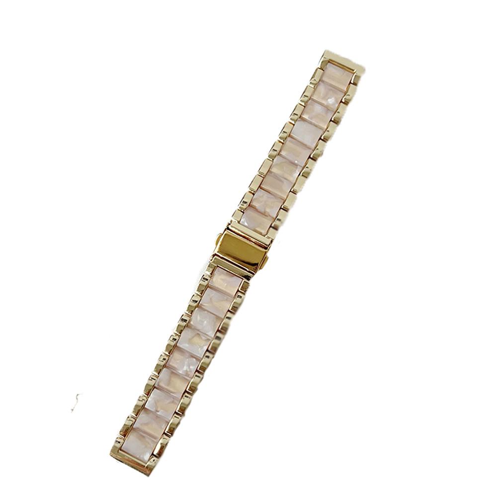 

New Luxury 18mm Women Resin Strap For Huawei GT5/GT4 Bracelet Stainless Steel Girl Band For Samsung Watch Accessories Gift 18mm