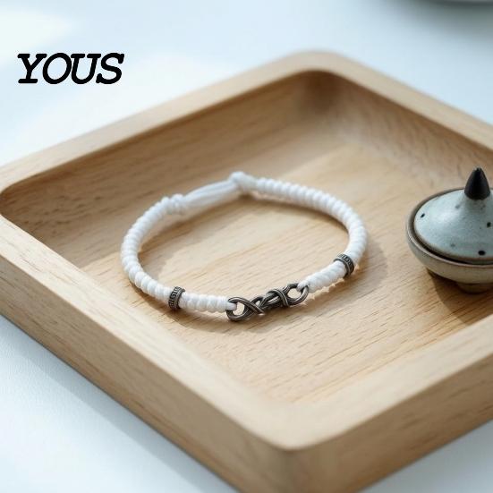 Meaningful Token of Love Braided Bracelet for Men Women, Handmade Adjustable String Simple Personality Bracelets Bracelet, Boho Romantic Woven
