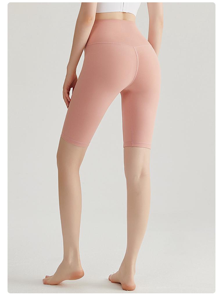 High-Waist Hip-Lifting Yoga Shorts for Women - Prevents Summer Mishaps, Perfect for Cycling and Fitness