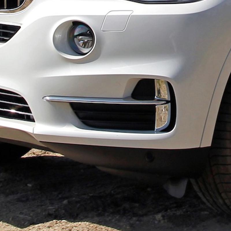 51117303113 51117303114 Front Bumper Grille Trim Molding ABS For BMW X5 F15 35i 35ix 35dx 40ex 2014 2015 2016 2017 Matte Silver