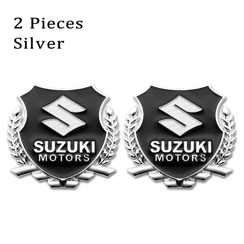 

3D Metal Car Badge Emblem Body Sticker Trunk Decorative Decal For Suzuki SX4 Grand Vitara Jimny Baleno Alto Swift Accessories