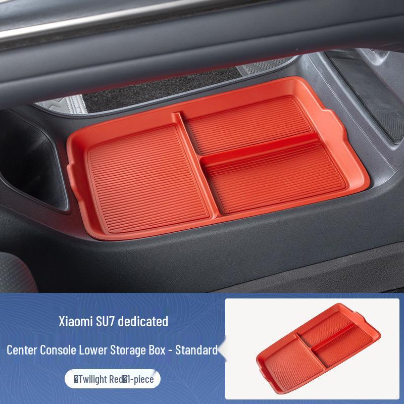 

Xiaomi SU7 Lower Console Silicone Storage Box Accessory