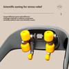3D Kneading Neck & Shoulder Massager with Heat - Shiatsu Electric Pillow for Full Back