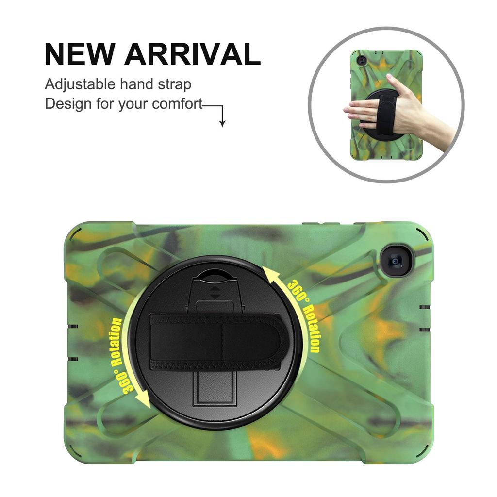 8,4" T307 Anti-Drop-Tablet-Schutzhülle mit drehbarer Halterung – handliches, verbiegungssicheres Design