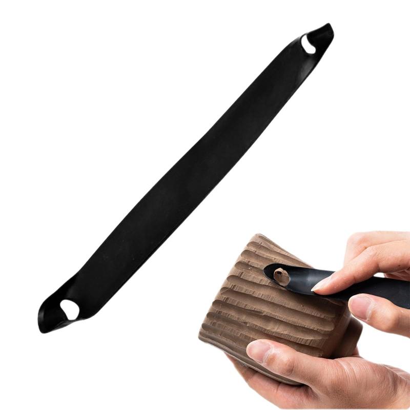 Pottery Trimming Tools Double Head Clay Sculpting Tools Clay Pottery Modeling Scraping Texture Sculpting Tools