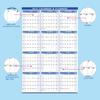 In Stock: 2026-2027 Erasable Wall Calendar - Double-Sided and Customizable