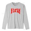 Unisexs Flash The Movie T Shirt With Simple Red Logo Print Perfect For Fans Vintage Washed Comfortable Slightly Versatile