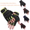Durable And Safe Gym Gloves For Men Women Fitness Weight Lifting Wristband Gloves Body Building Training Sports Exercise Cycling Glove Shockproof