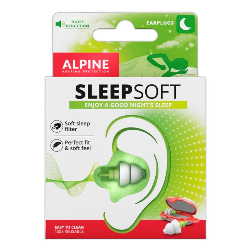 

Alpine SleepSoft Earplugs for Comfortable Noise Reduction - Ideal for Snoring Men and Women
