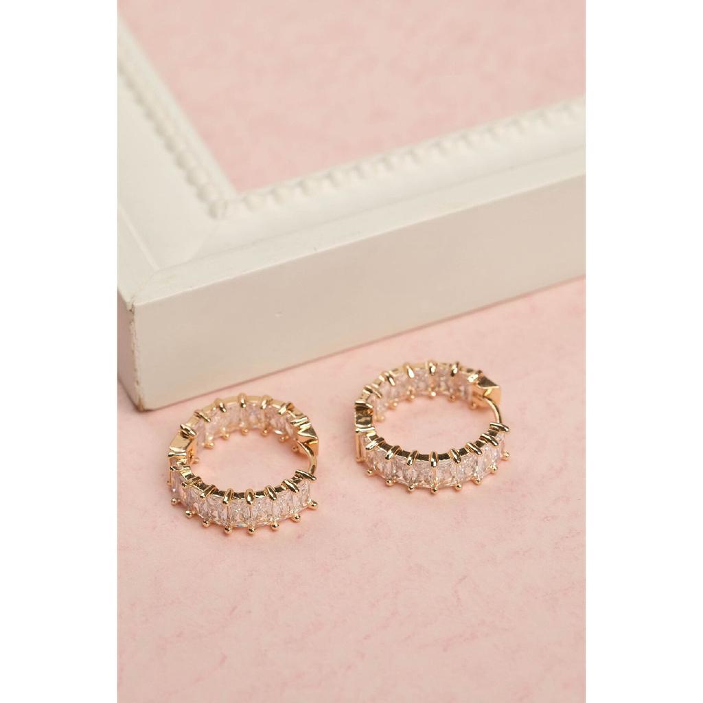 Damen-Ohrringe aus Stahl mit Rechnungsfunktion, garantiert ohne Farbverblassung Jfrch2034