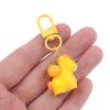 2026 Chinese  Year Mascot Horse Resin Keychain Decor Cartoon Cute Year Of The Horse Keyring Bag Pendant Gifts Accessory