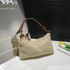 Summer Ladies Straw Bag Fashi Woven Rattan Handmade Braid Tote Large Capacity Summer Beach Handbag for Women Girls
