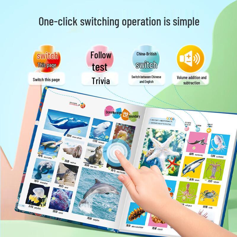 Leilang Talking Early Learning Book for 0-6 Year Olds