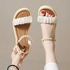 Fashion Chunky Thick Heeled Women's Room Slippers Summer Women's Flat Sandal Shoes Boots Ladies White Sneakers Sports Loafersy