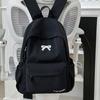 Schoolbag Japanese ins Solid Color Simple Backpack High Value Campus Lightweight Junior High School Student Versatile School Bag Backpack