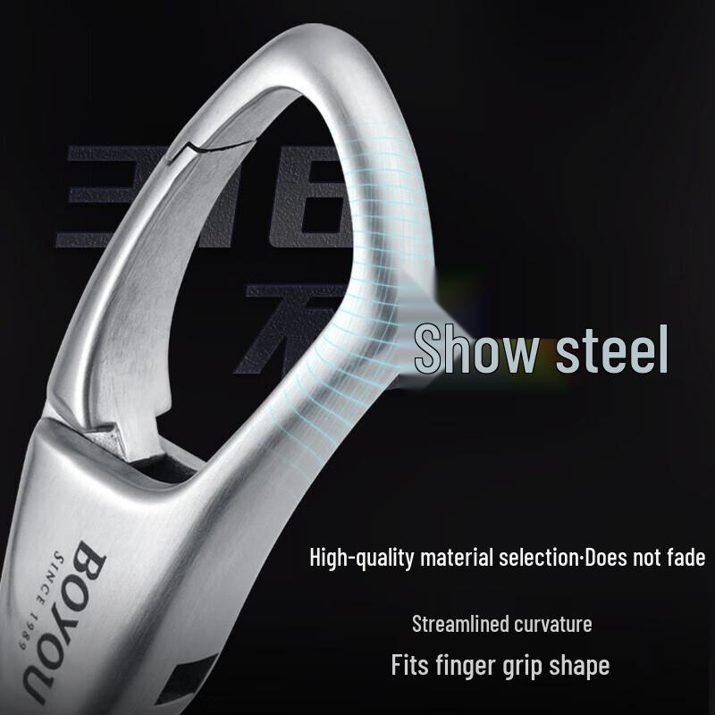 Boyou Premium Metal Keychains & Key Rings