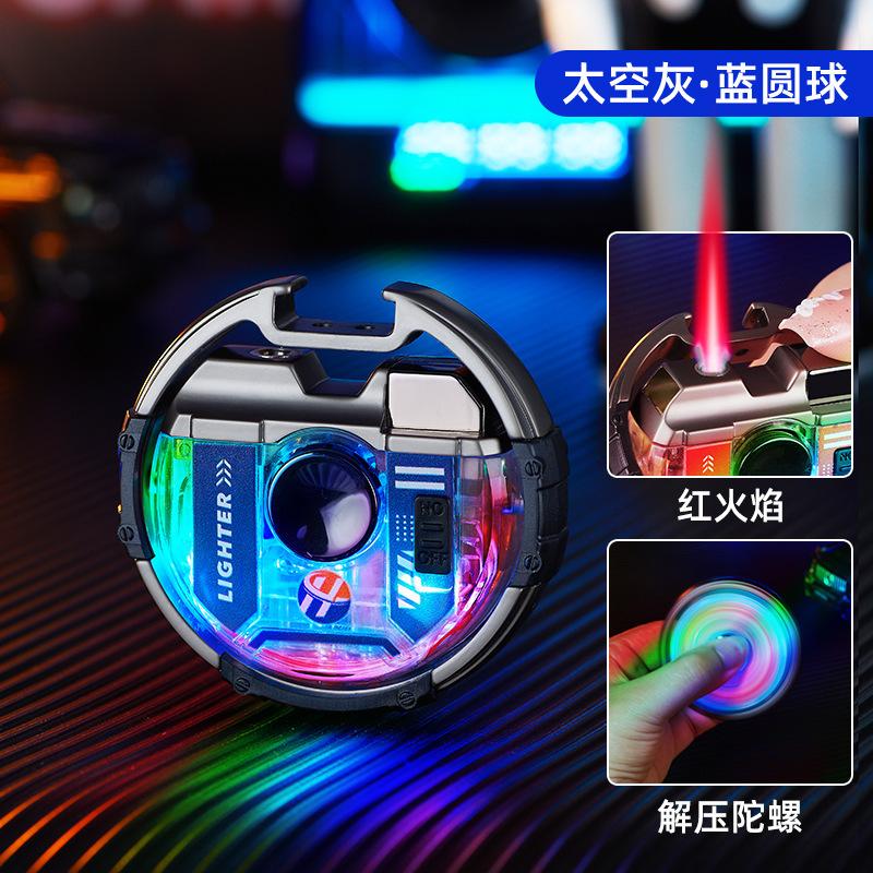 New Advanced Multifunctional Lighter Creative Rotating Lighting Cigarette Accessories Personalized Igniter Gift