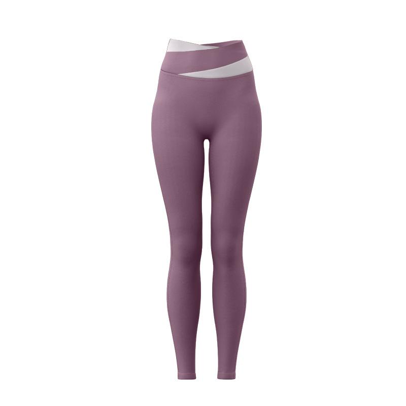 Contrasting Color Splicing Yoga Suit Women Can Wear Quick-drying Breathable Short-sleeved Trousers Pilates Sports Suit