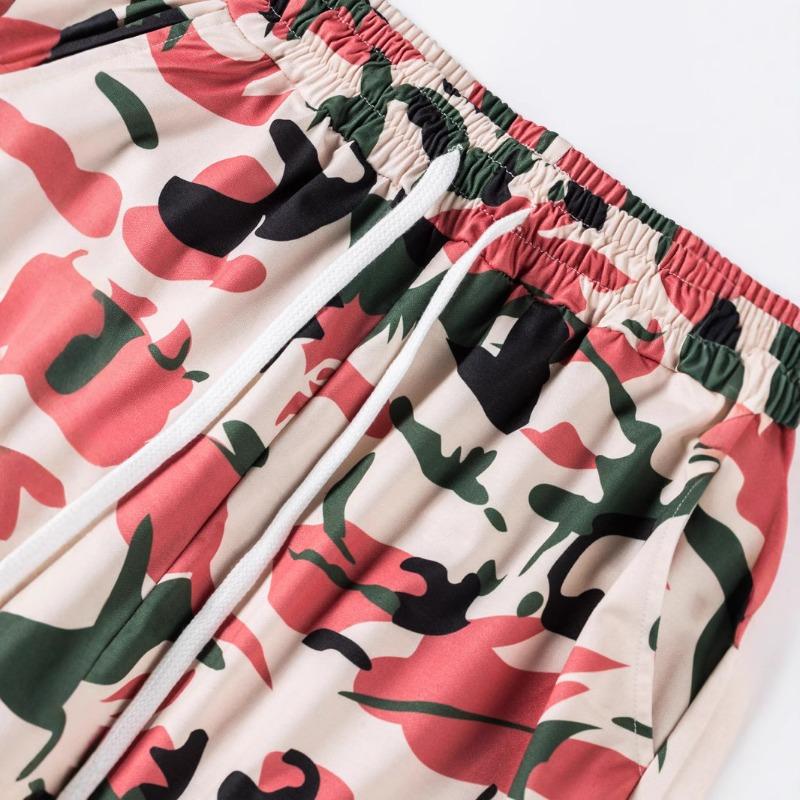 New Casual Camouflage Print Men's Trousers Fashion Casual Trousers Men's Sports Trousers